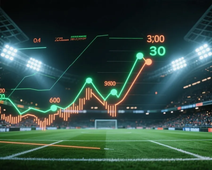 即時賠率走勢示意圖