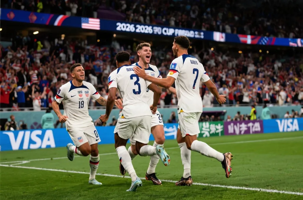 2026世界杯：本土大胜巴拉圭，美国队强势奠定D组霸主地位